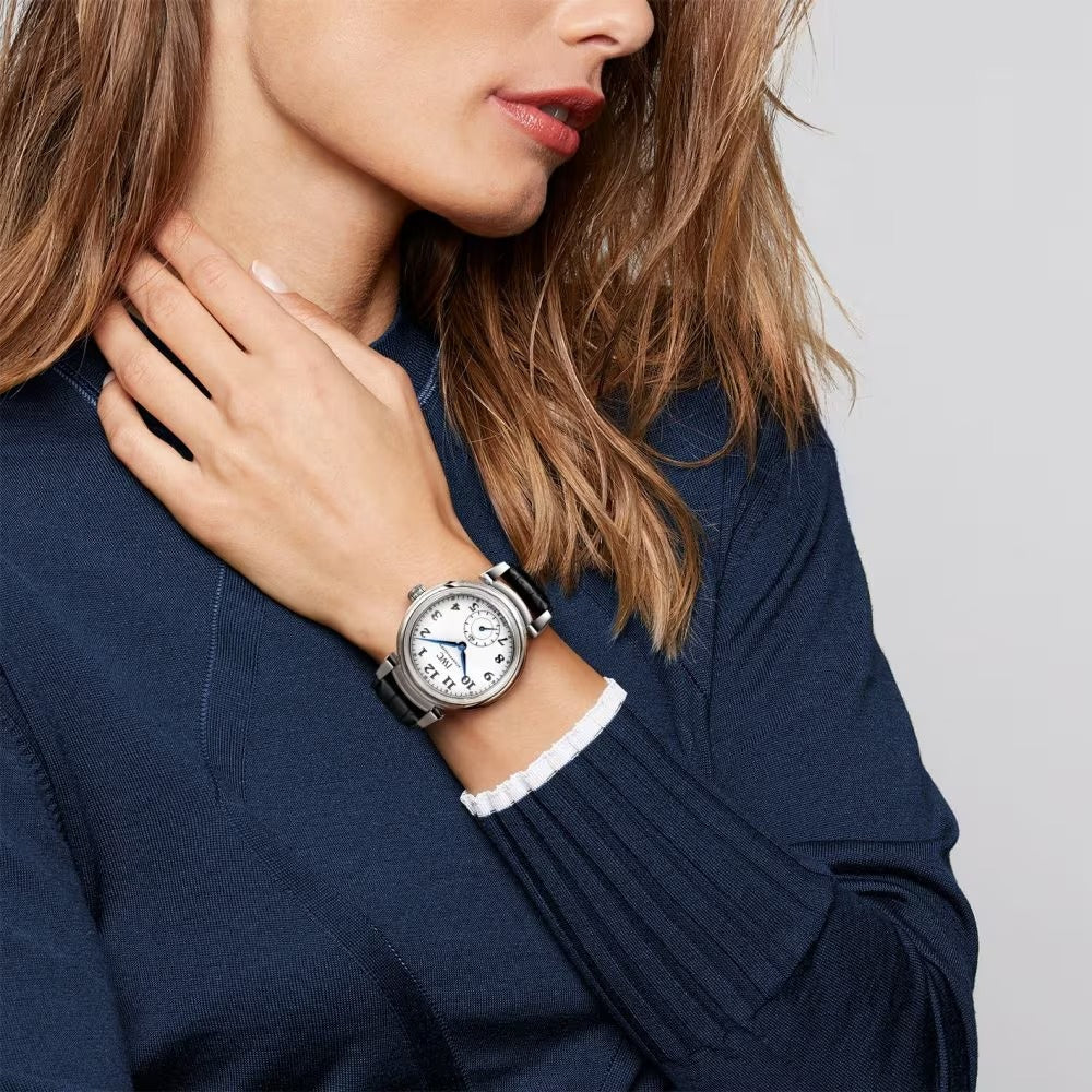 Unworn  Da Vinci Automatic “150 Years”, Stainless Steel, 40,4Mm, Ref# IW358101, Box and Papers