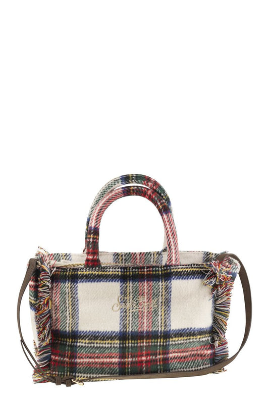 COLETTE - WOOL-EFFECT BAG with LOGO