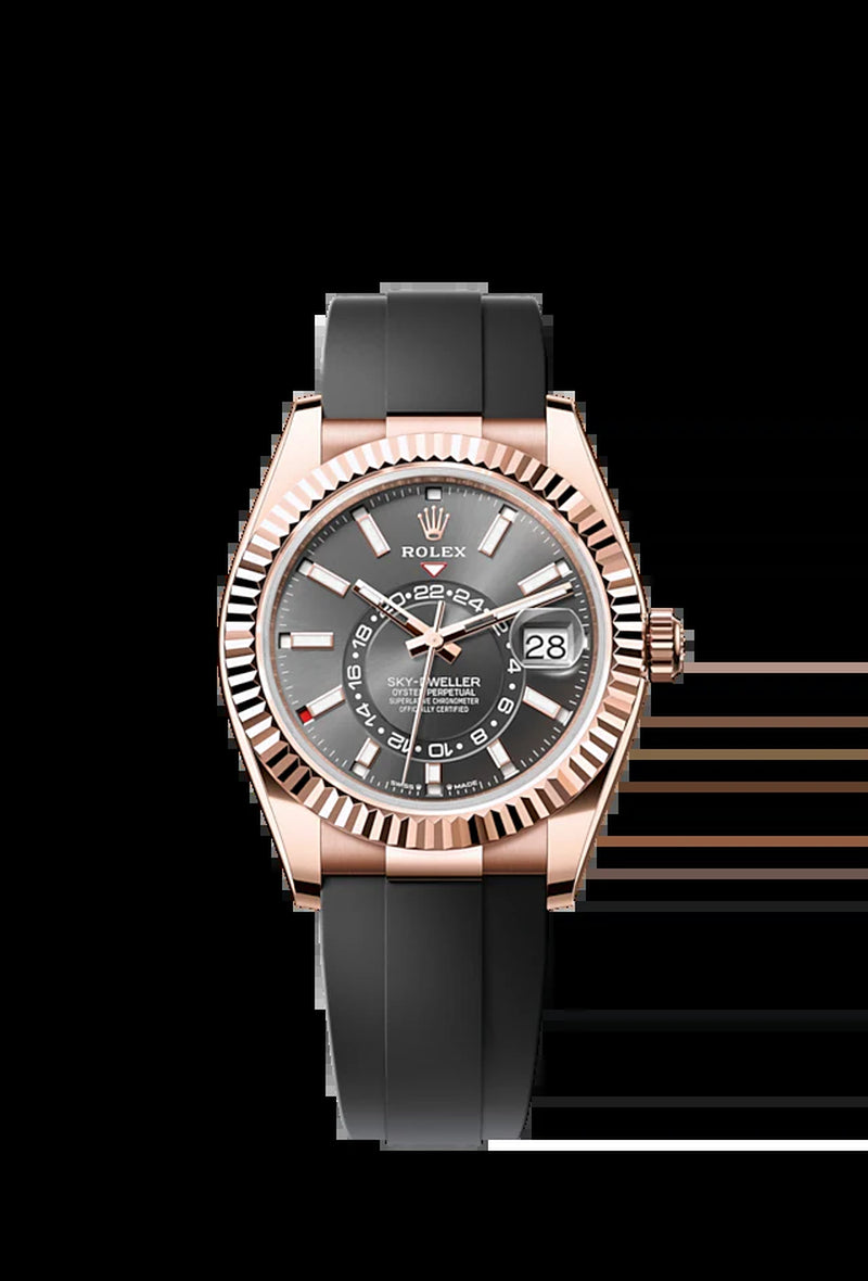 Sky-Dweller, 42Mm, 18K Everose Gold, Ref# 336235-0004