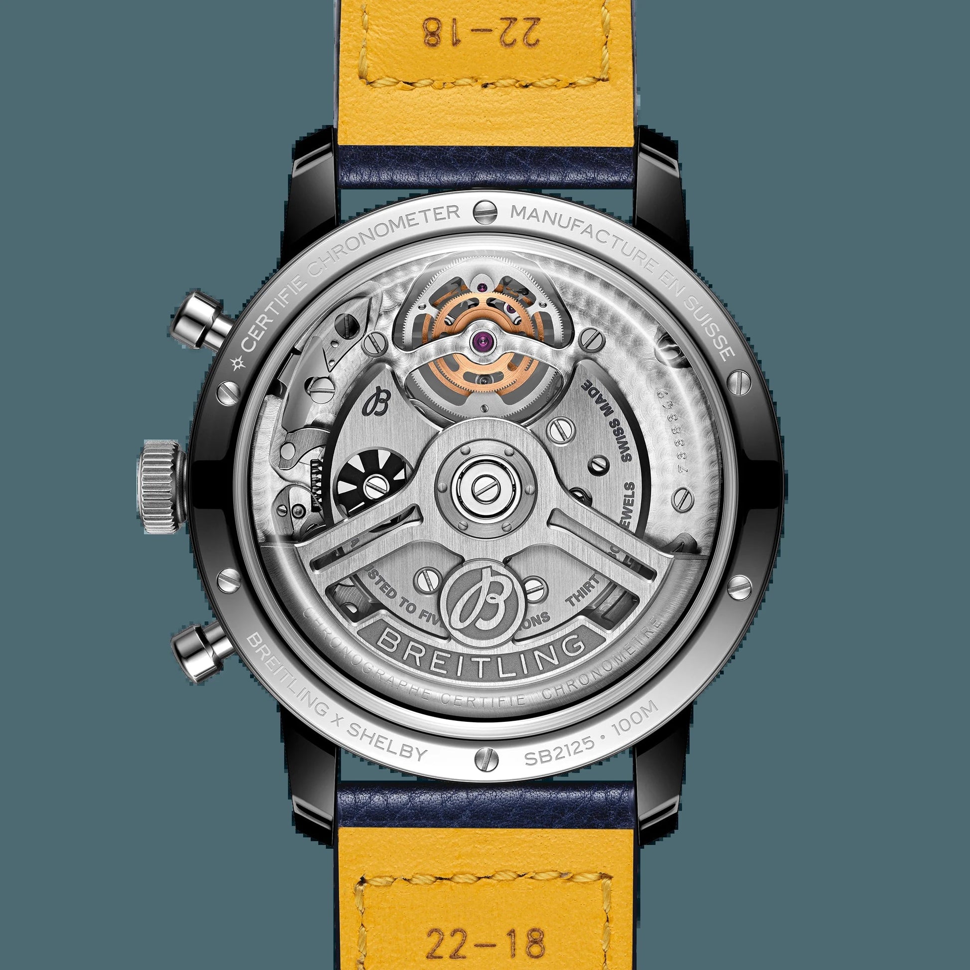 Top Time B21 Shelby Cobra, Ceramic, Titanium, 44Mm, Ref# SB21251A1C1X1, Unworn 2024