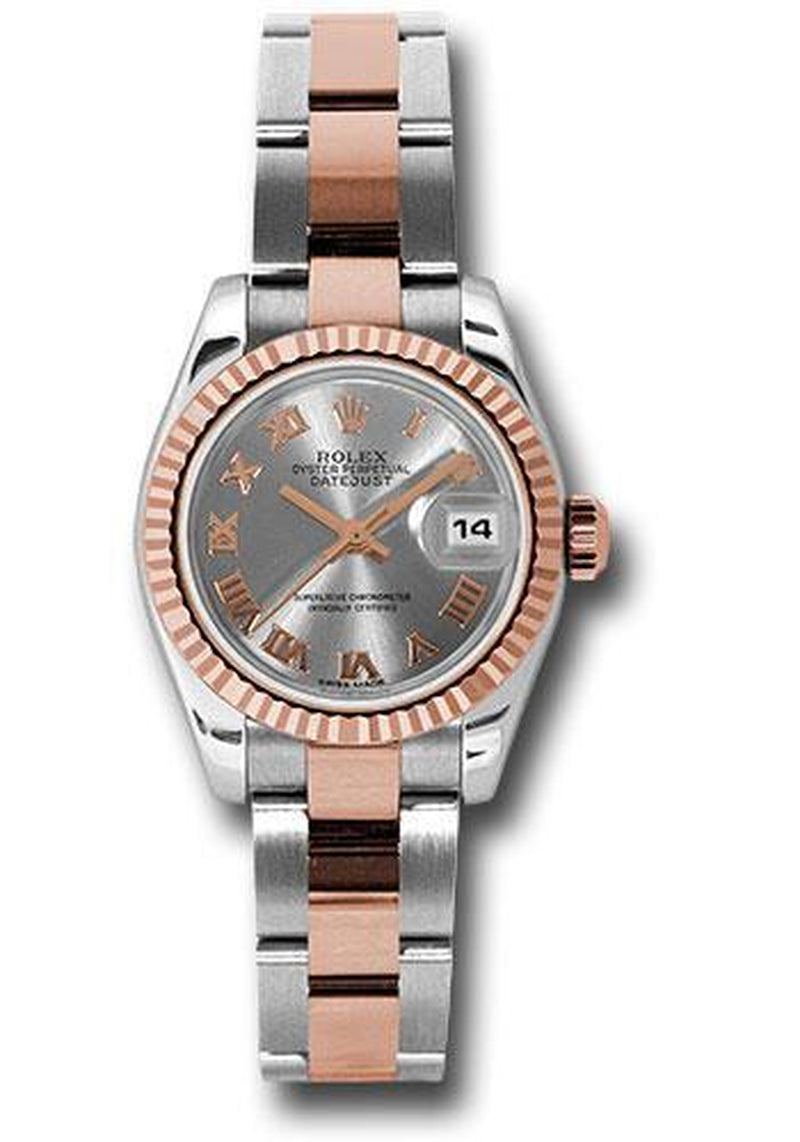 Rolex Lady Datejust 26Mm Watch 179171 Stro