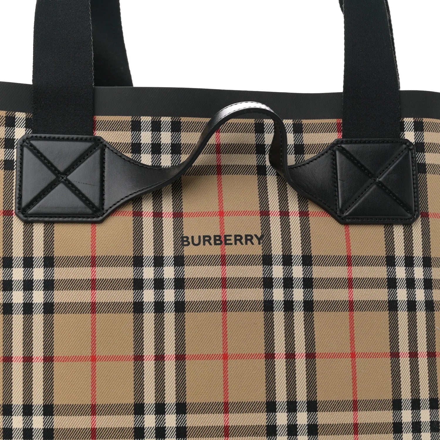 Vintage Check Large Austen Tote Archive Beige