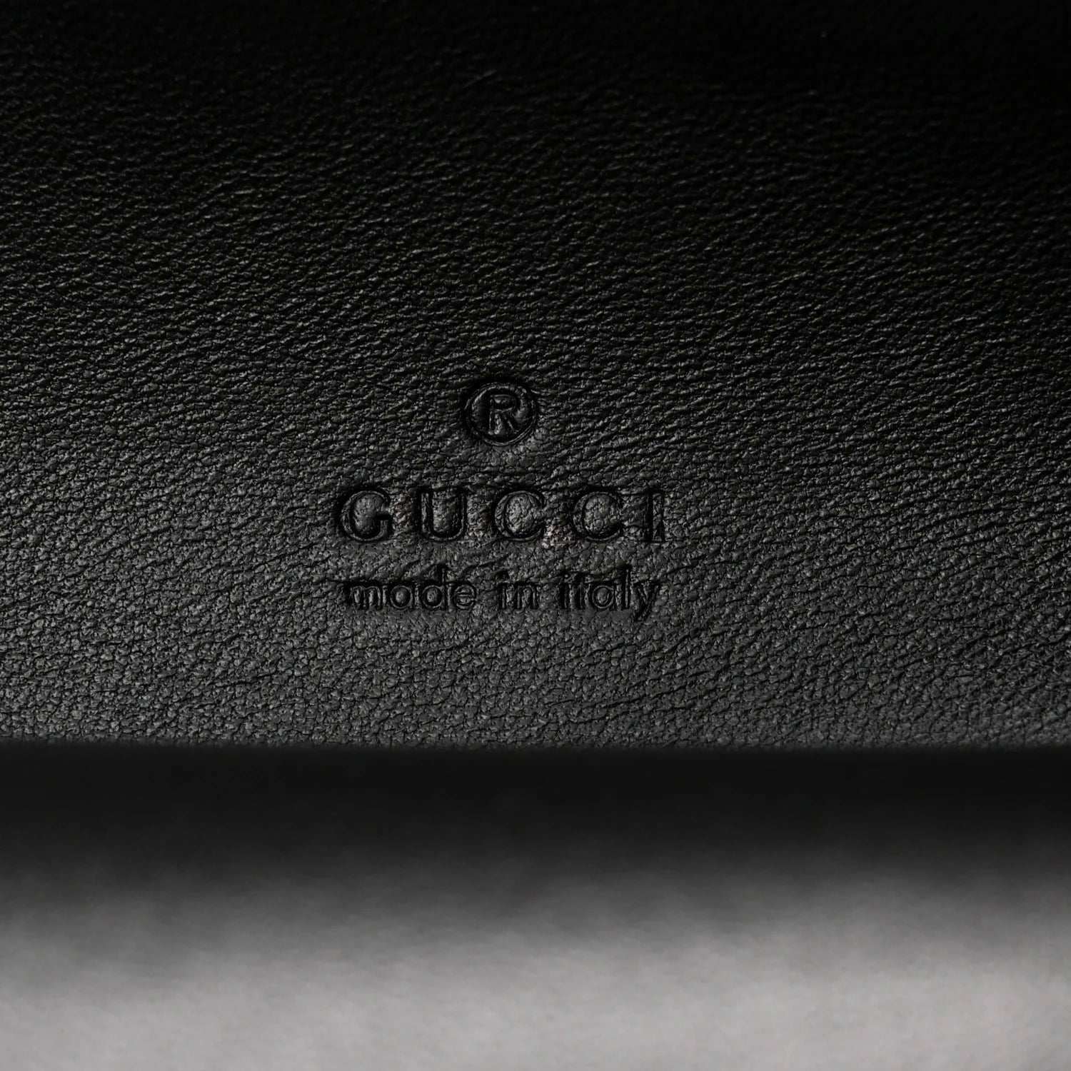 Suede Micro GG Calfskin B Medium Shoulder Bag Arabella Black