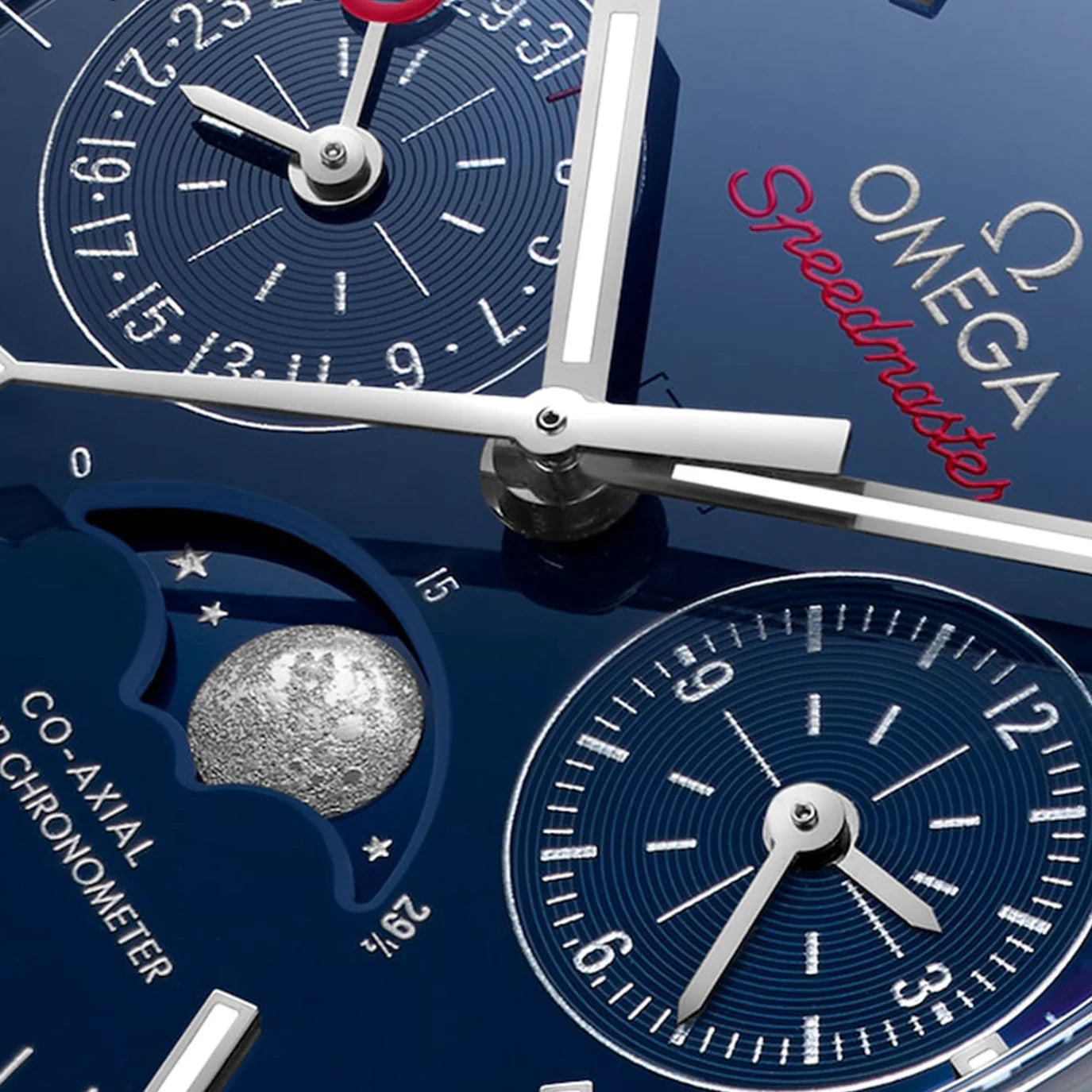 Unworn 2025  Speedmaster Moonphase, 304.93.44.52.03.002, Box and Papers