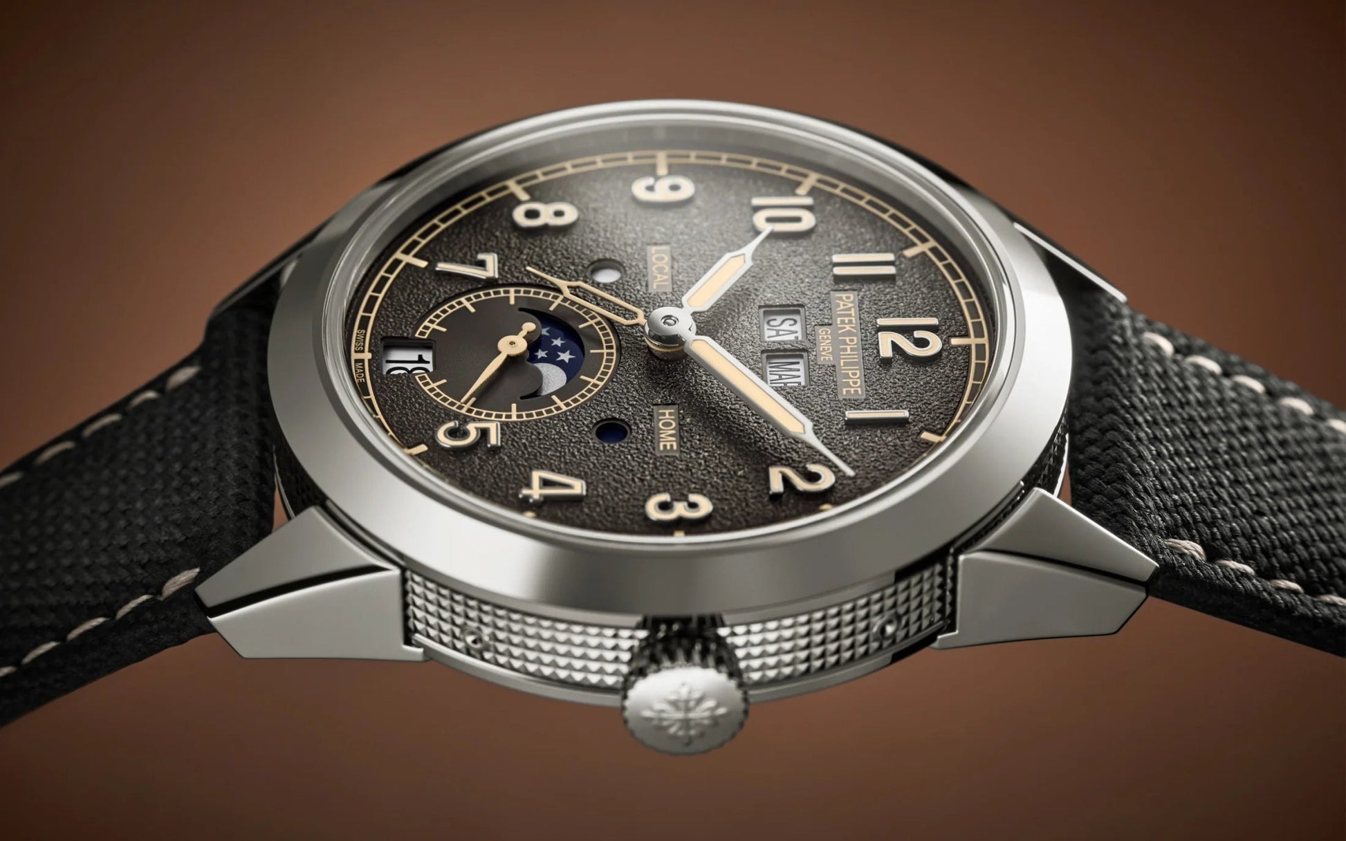 Complication, 18K White Gold, Annual Calendar Travel Time 41Mm, Ref# 5326G-001