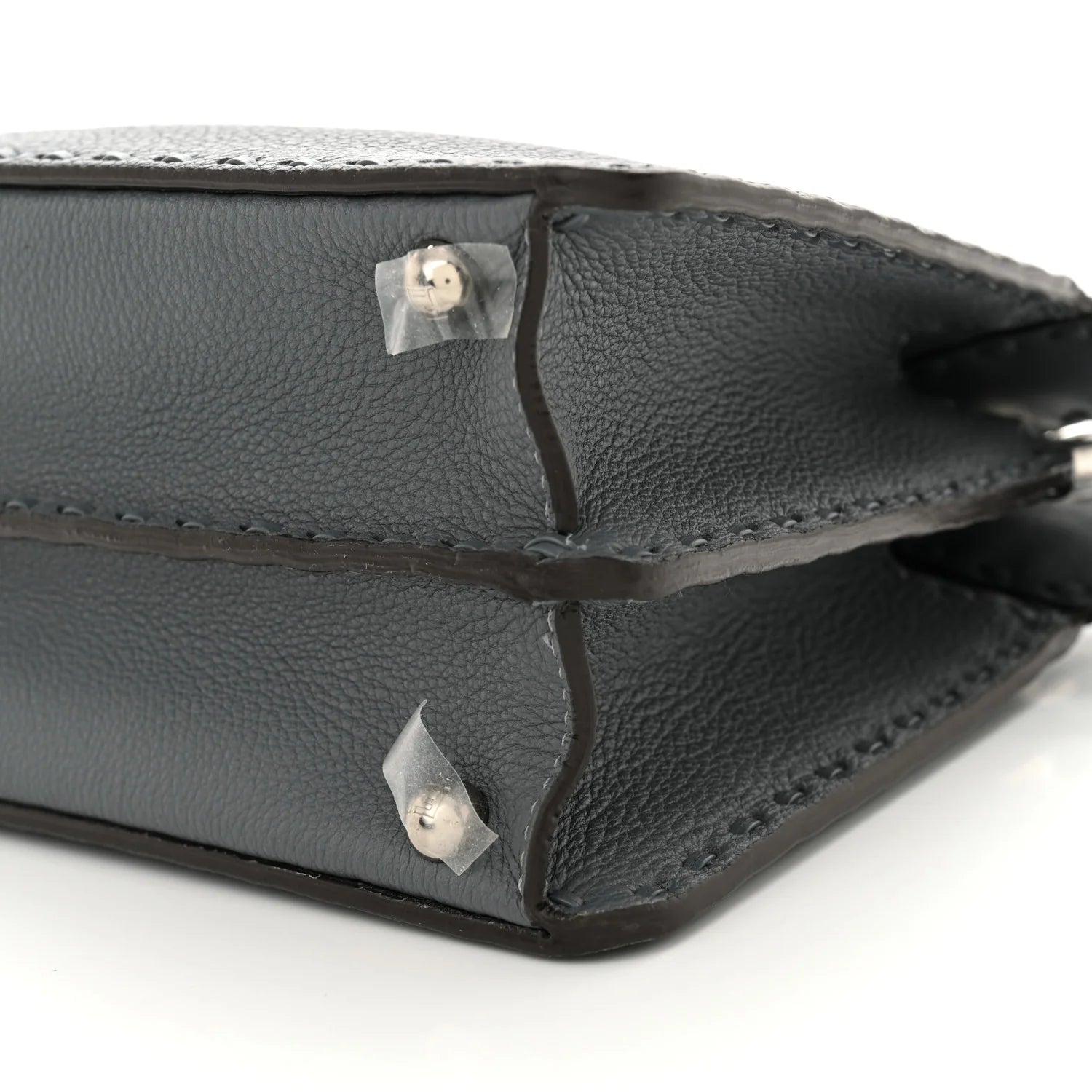 Cuoio Romano Selleria Chamois Small Peekaboo I SEE U Satchel Tempesta