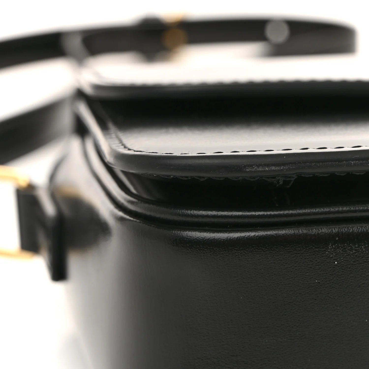 Shiny Calfskin Teen Triomphe Black