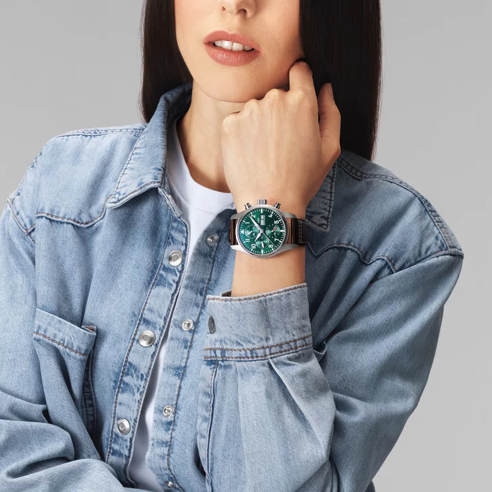 Unworn  Pilot'S Watch Chronograph 41, Stainless Steel, 41Mm, Ref# IW388103, Box and Papers