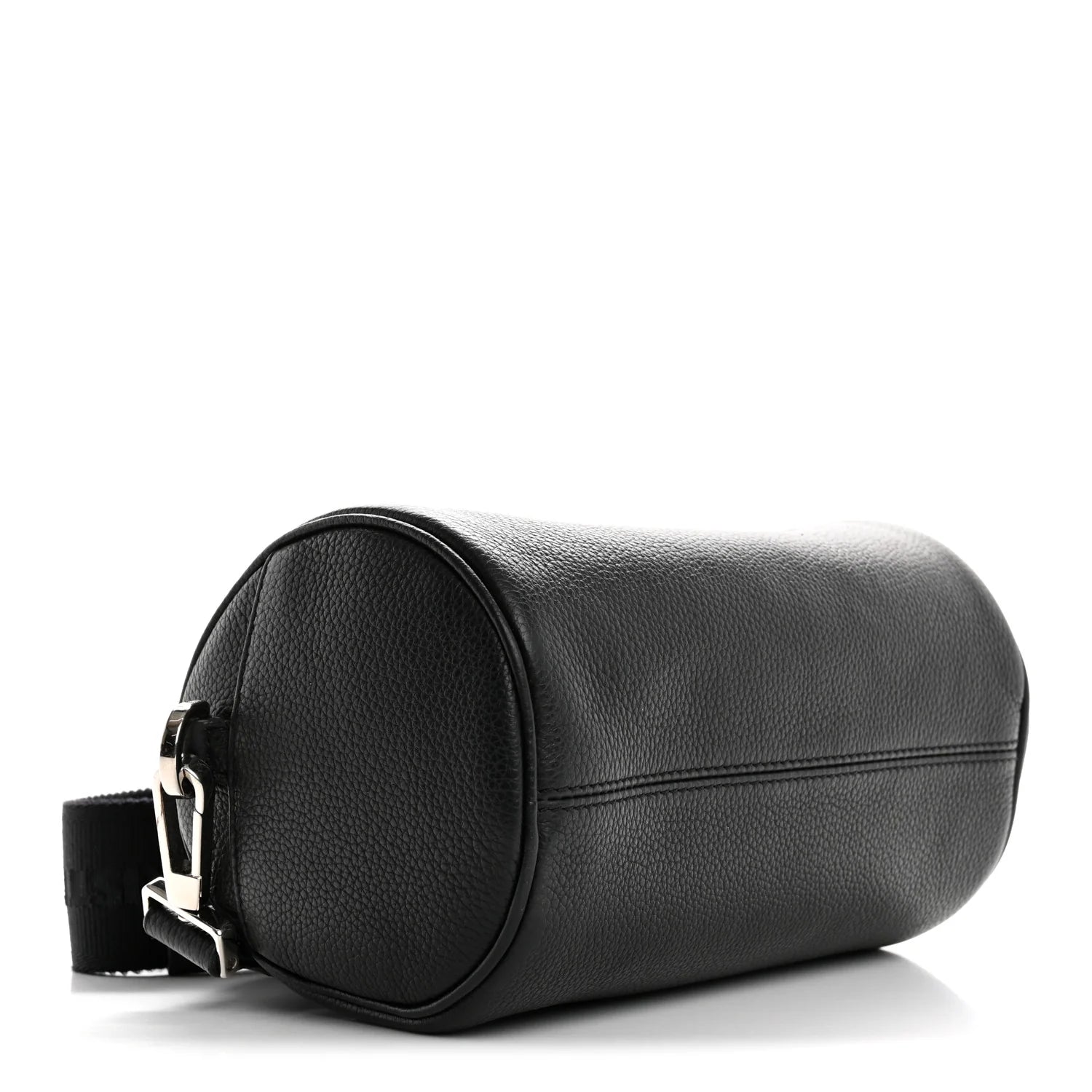 HOMME Grained Calfskin Mens Roller Messenger Black