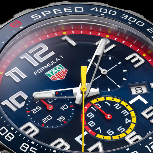 Unworn  Formula 1 Chronograph X Red Bull Racing Special Edition, Stainless Steel, 43Mm, Ref# CAZ101AL.FT8052, Box & Papers