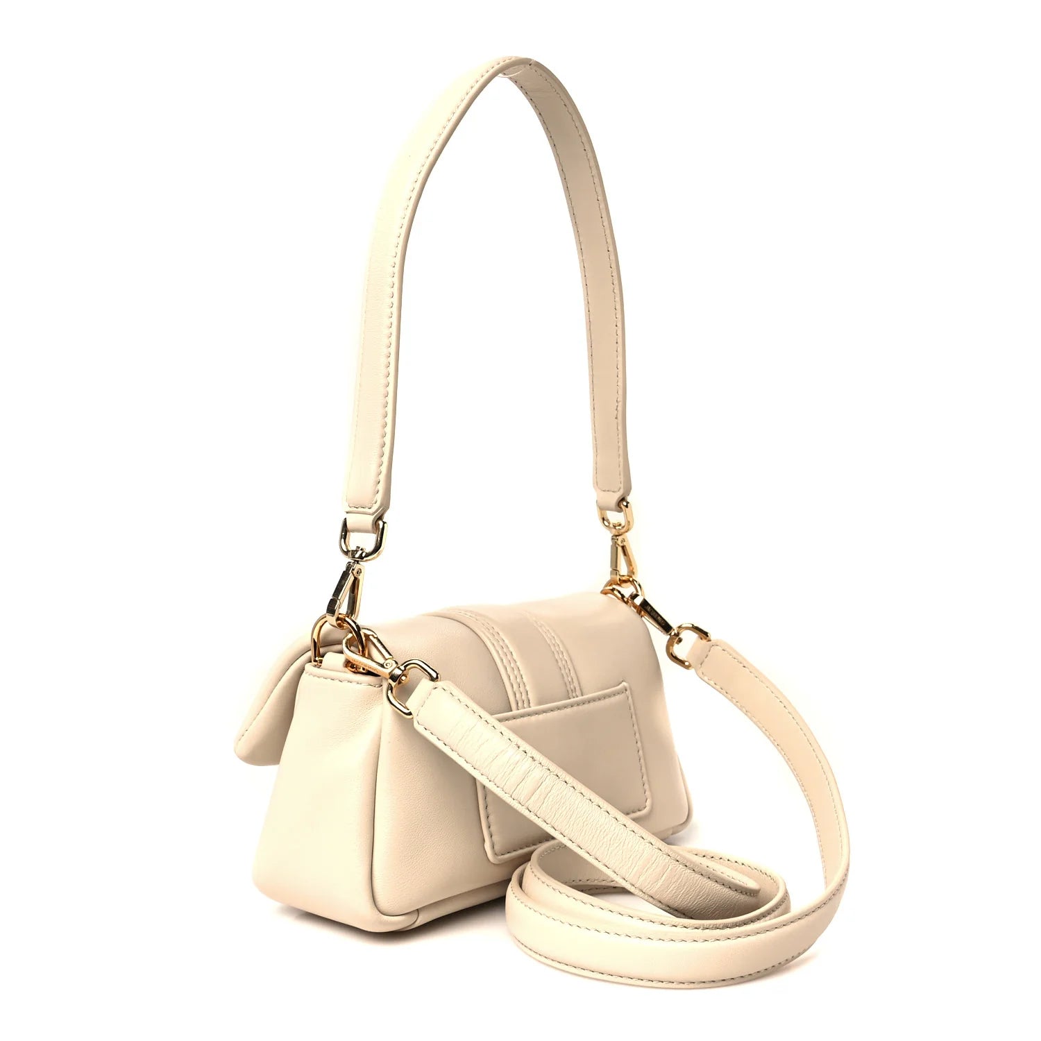 Padded Lambskin Le Petit Bambimou Light Beige