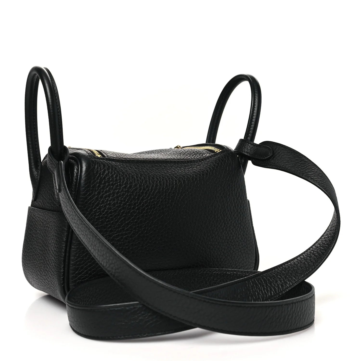 Taurillon Clemence Mini Lindy 20 Black
