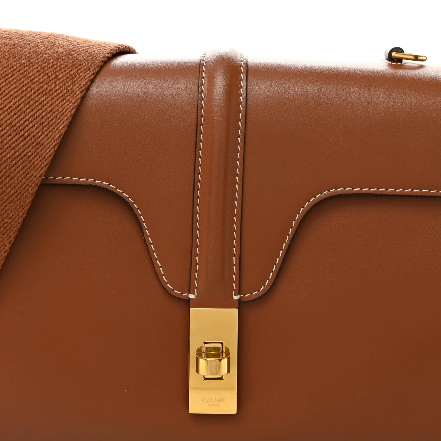 Smooth Calfskin Teen 16 Crossbody Bag Soft Tan