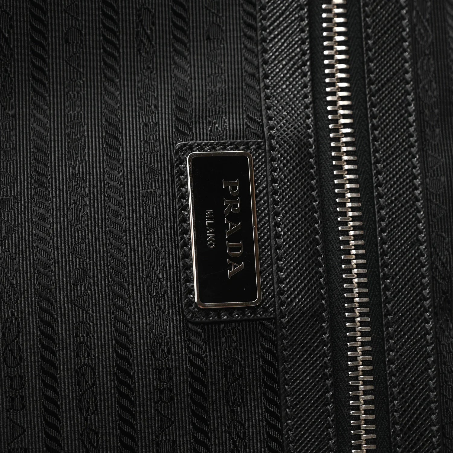 Saffiano Trolley Luggage Black