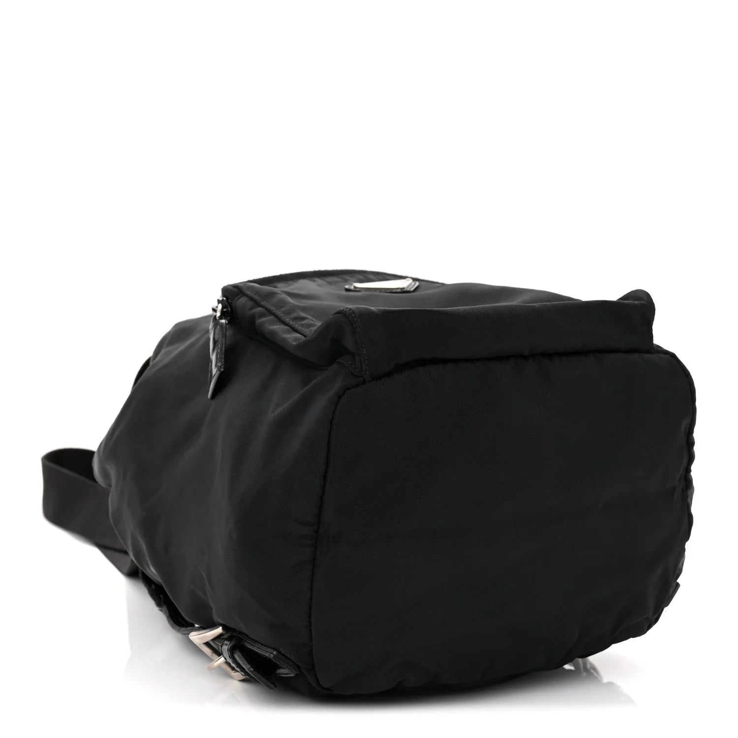 Nylon Vela Mini Cinch Backpack Black