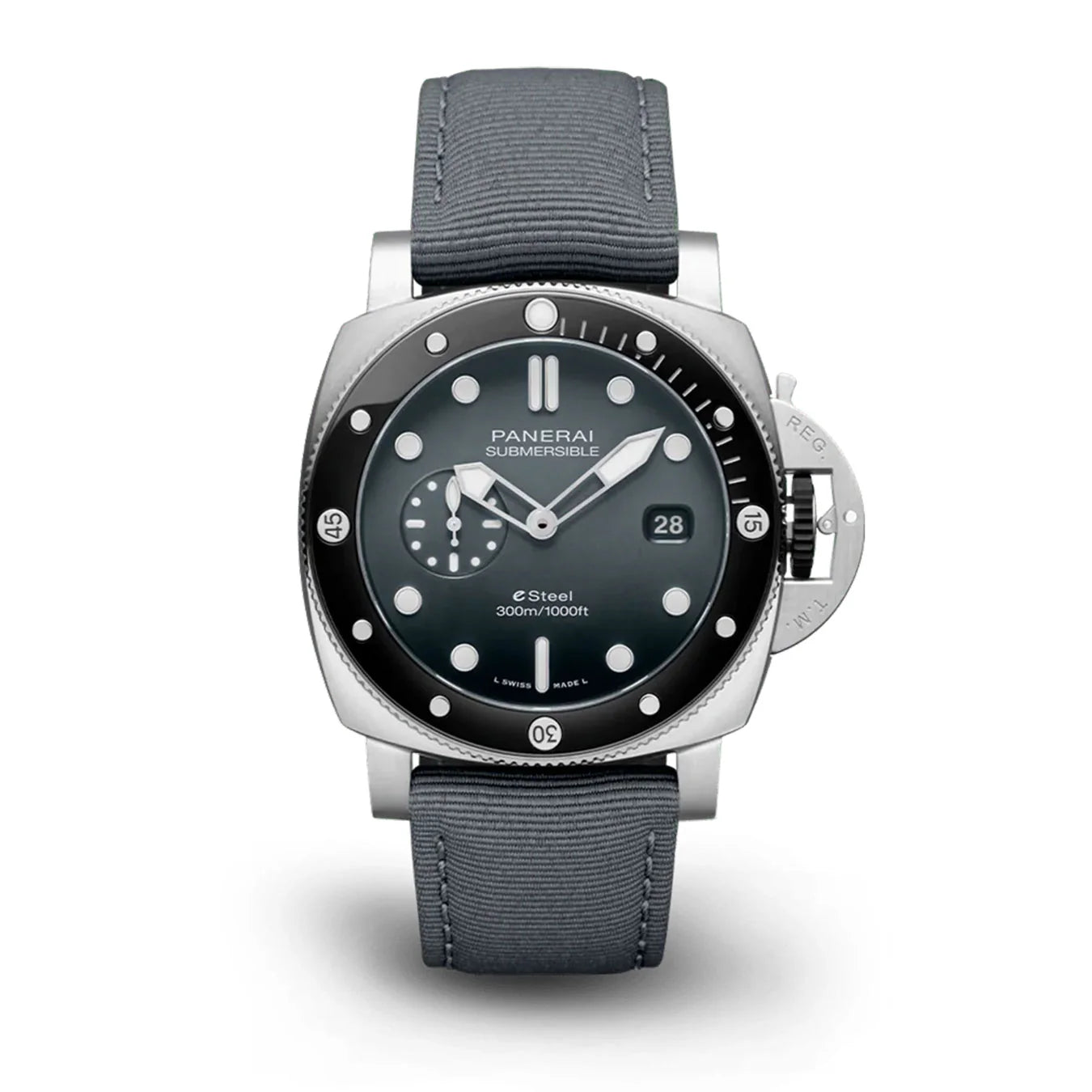Submersible Quarantaquattro Esteel™ Grigio Roccia Ref# PAM01288