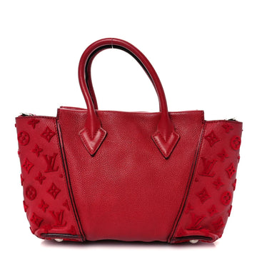 Veau Cachemire Tote W BB Framboise