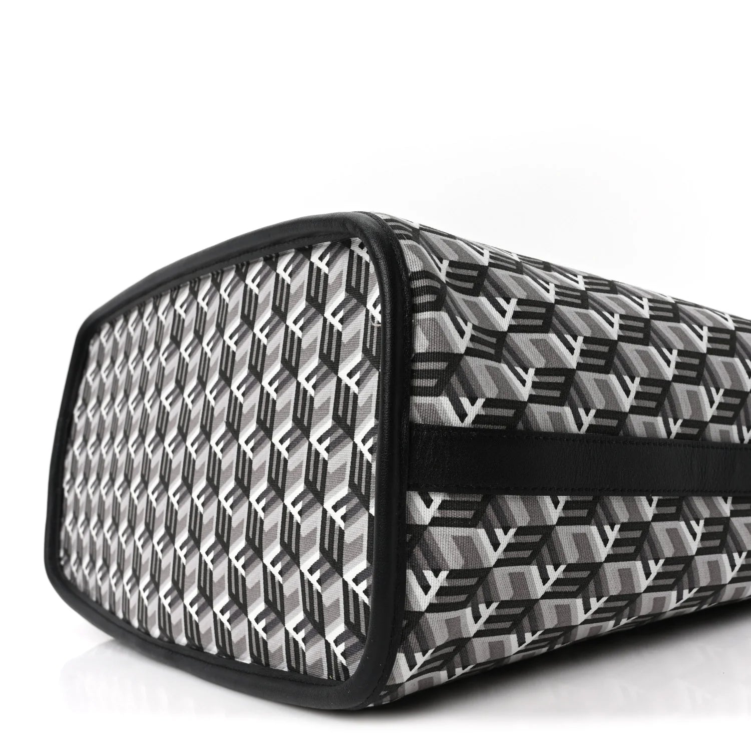 Visetos Medium Liz Reversible Shopper Tote Black