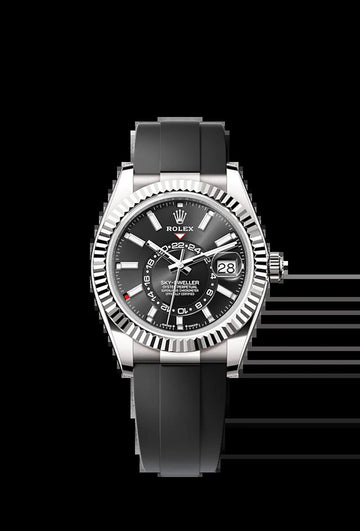 Sky-Dweller, 42Mm, 18K White Gold, Ref# 336239-0002