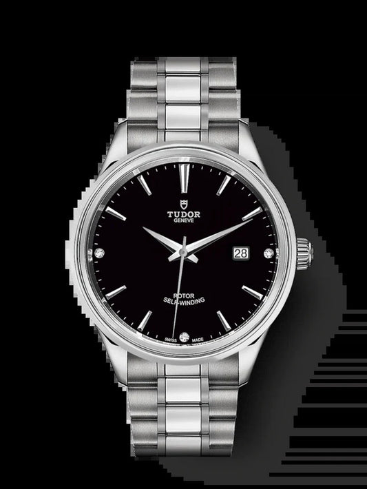 Style, Stainless Steel and Diamond-Set, 41Mm, Ref# M12700-0004