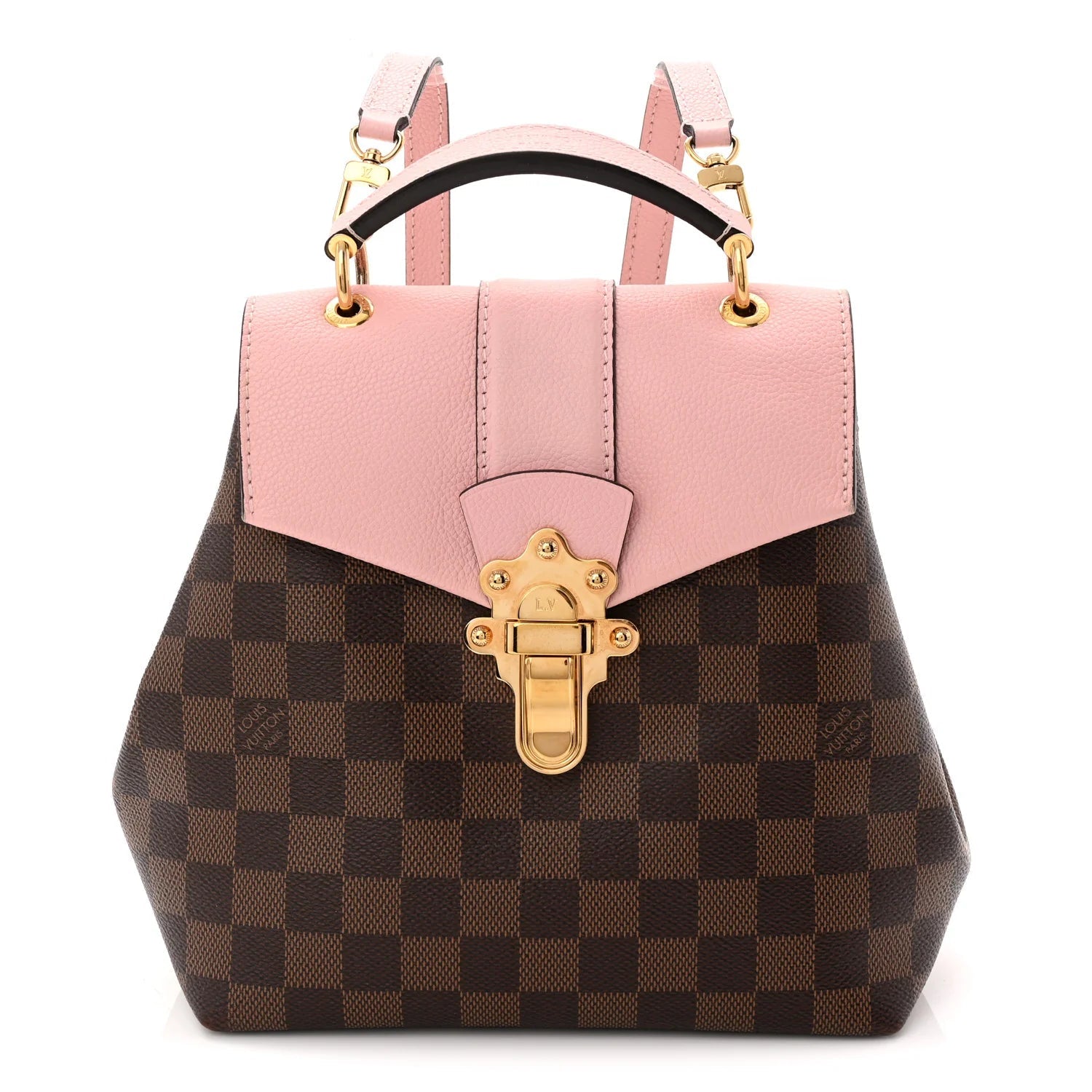 Damier Ebene Clapton Backpack Magnolia