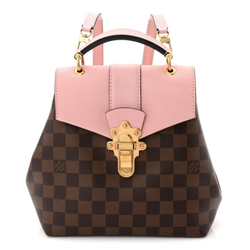 Damier Ebene Clapton Backpack Magnolia