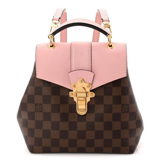 Damier Ebene Clapton Backpack Magnolia