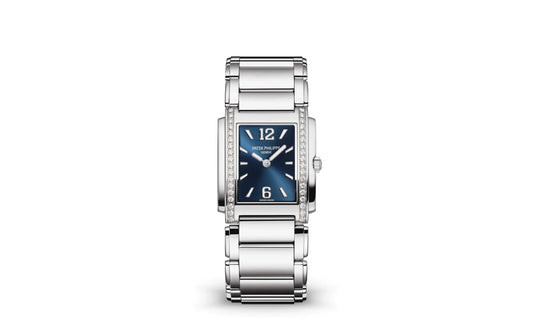 Twenty~4 Quartz Ladies Watch, Stainless Steel with 36 Diamond (~0.42 Ct), 25.1 X 30 Mm, Ref# 4910/1200A-001