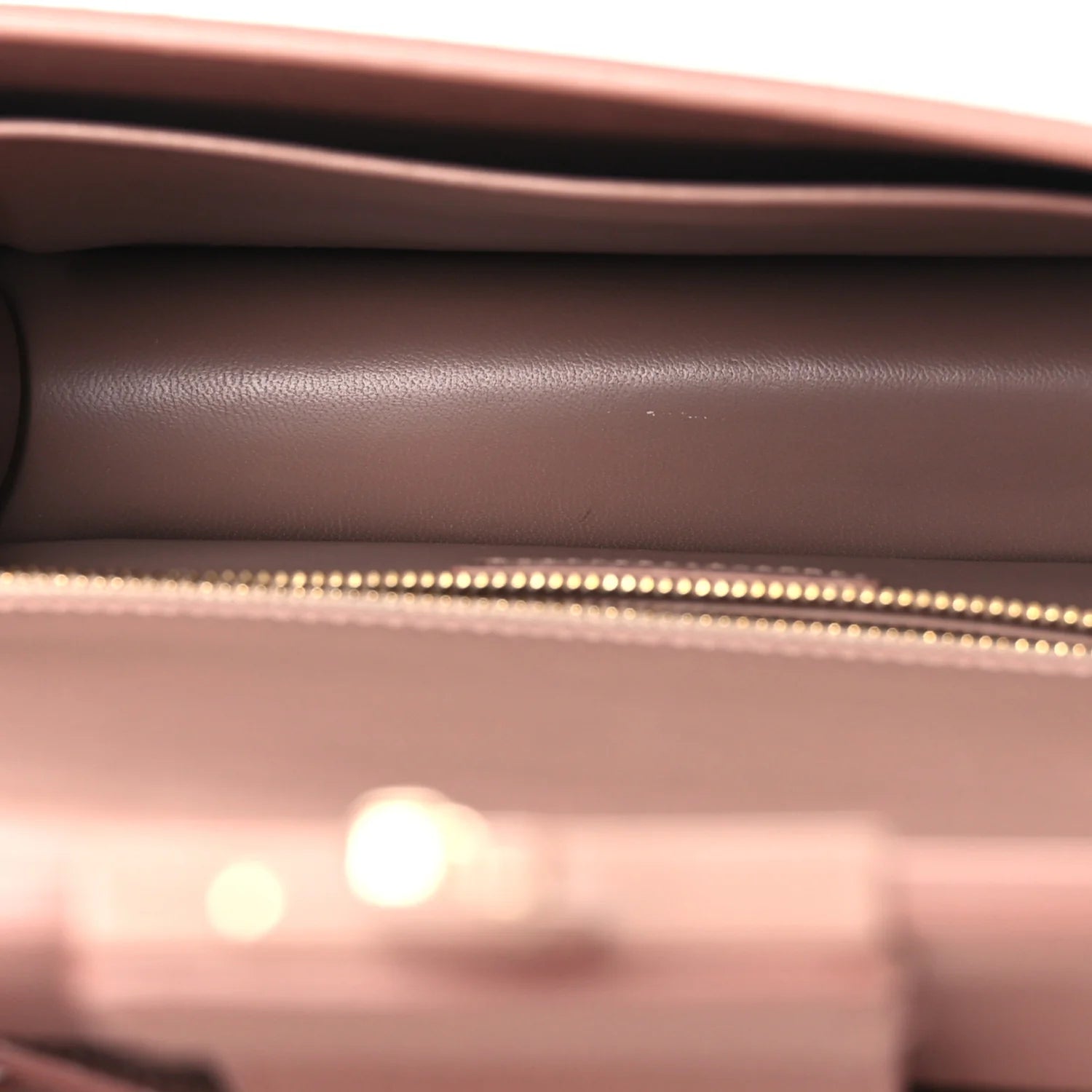 Ultra Matte Grained Calfskin 30 Montaigne Flap Bag Fard