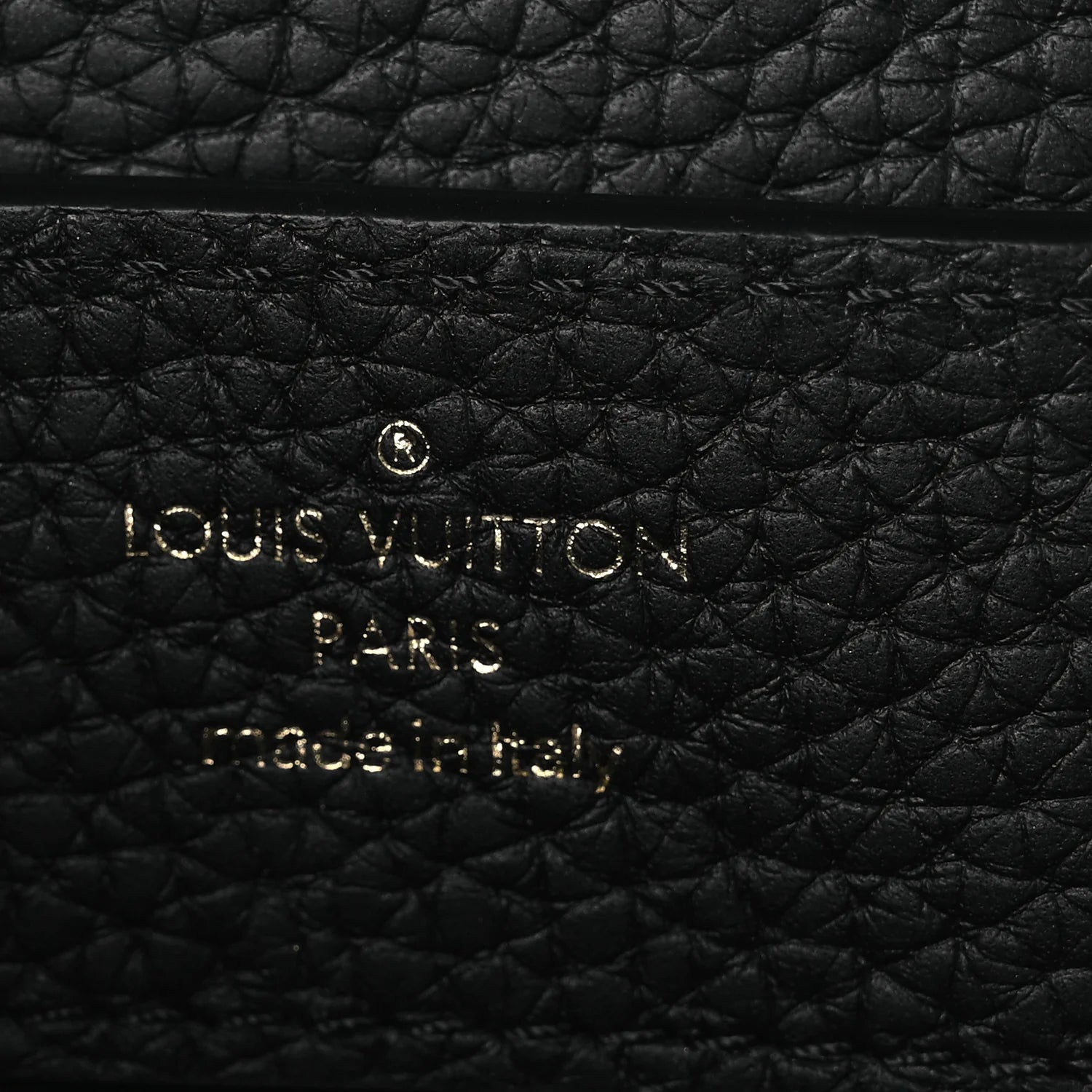 Taurillon Mini Capucines Black