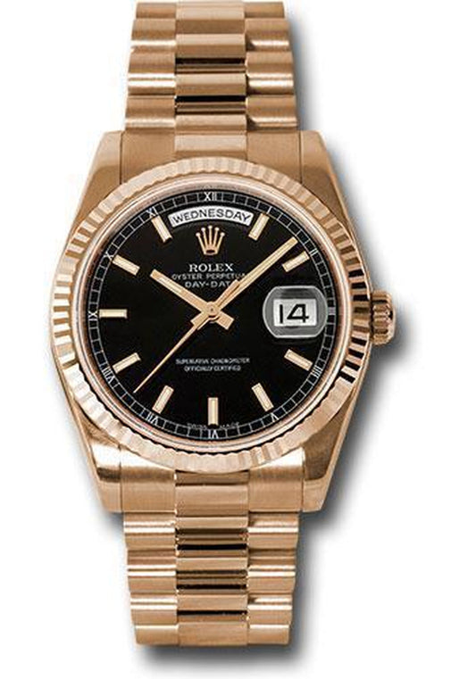 Rolex Day-Date 36Mm Watch 118235 Bksp