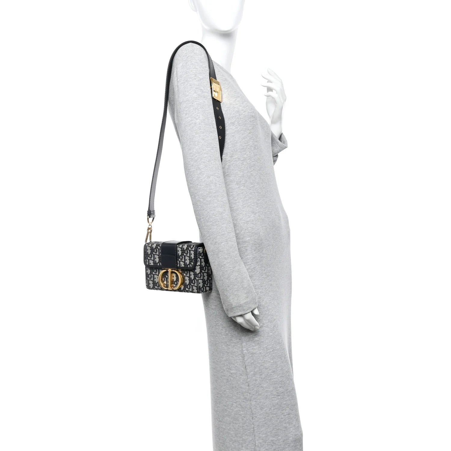 Oblique 30 Montaigne Box Bag Blue