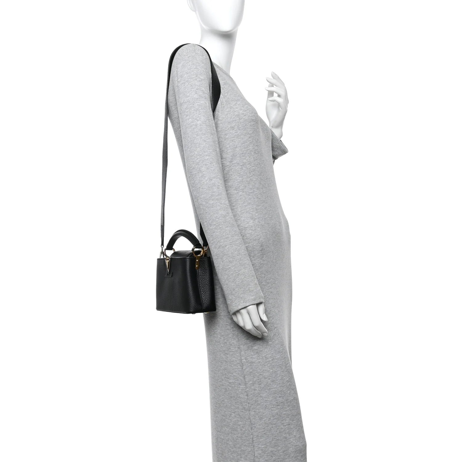 Taurillon Mini Capucines Black