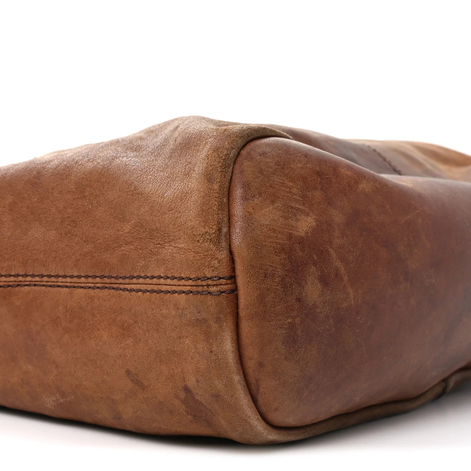 Wrinkled Lambskin Medium Nightingale Tan