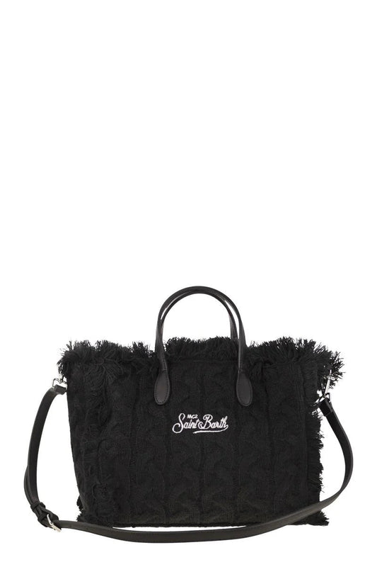 COLETTE - WOOL-EFFECT BAG with LOGO
