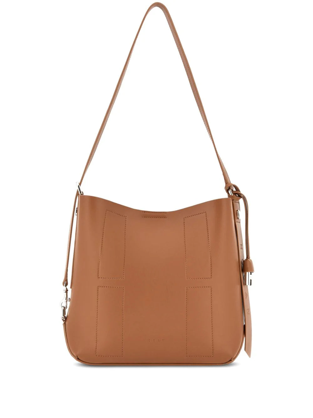 HOCKET SMALL LEATHER HOBO BAG