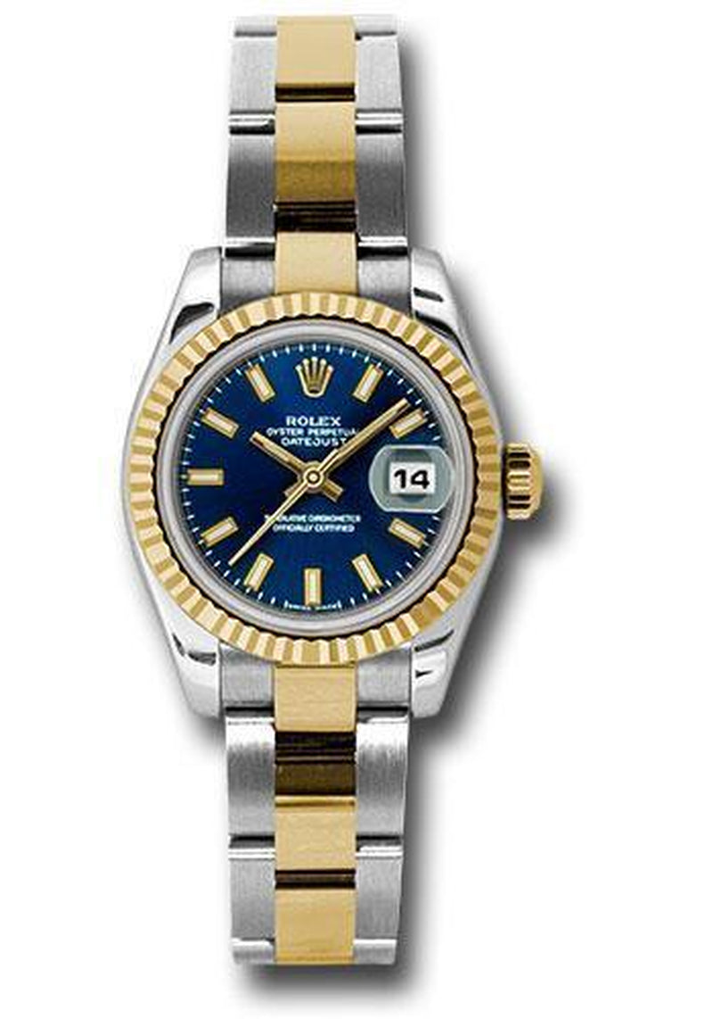 Rolex Lady Datejust 26Mm Watch 179173 Blso