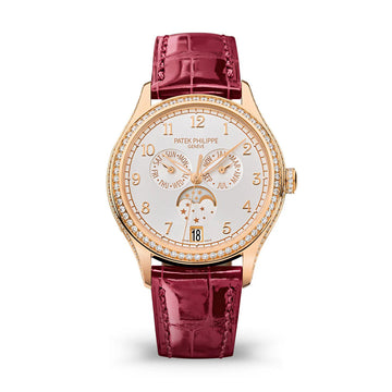 Complication, 18K Rose Gold Set with 155 Diamonds (~1.34 Ct), 38Mm, Annual Calendar Ref# 4947R-001