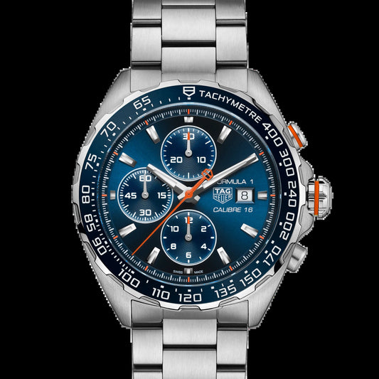 Unworn  Formula 1 Chronograph, Stainless Steel and Ceramic, 44Mm, Ref# CAZ201G.BA0876, Box & Papers