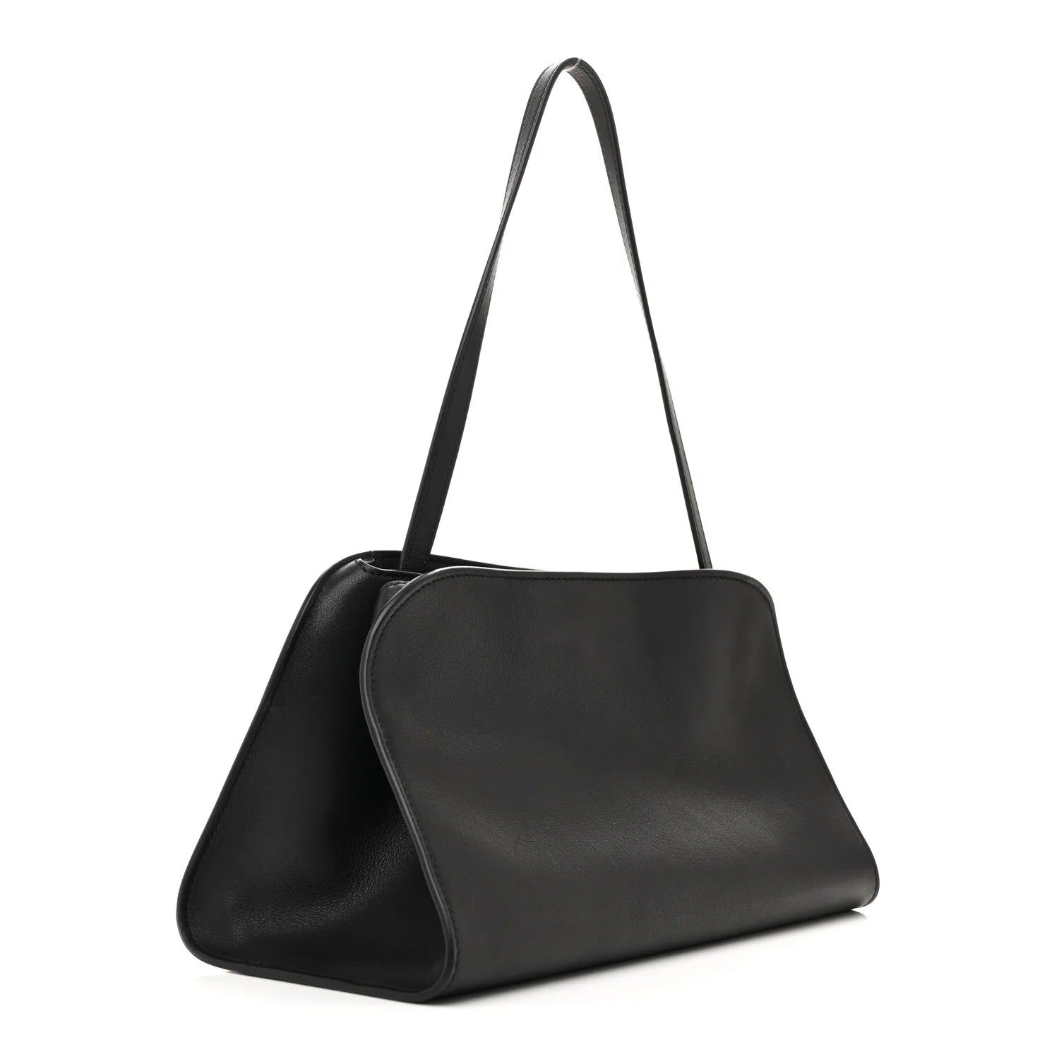 Smooth Calfskin Peggy Bag Black