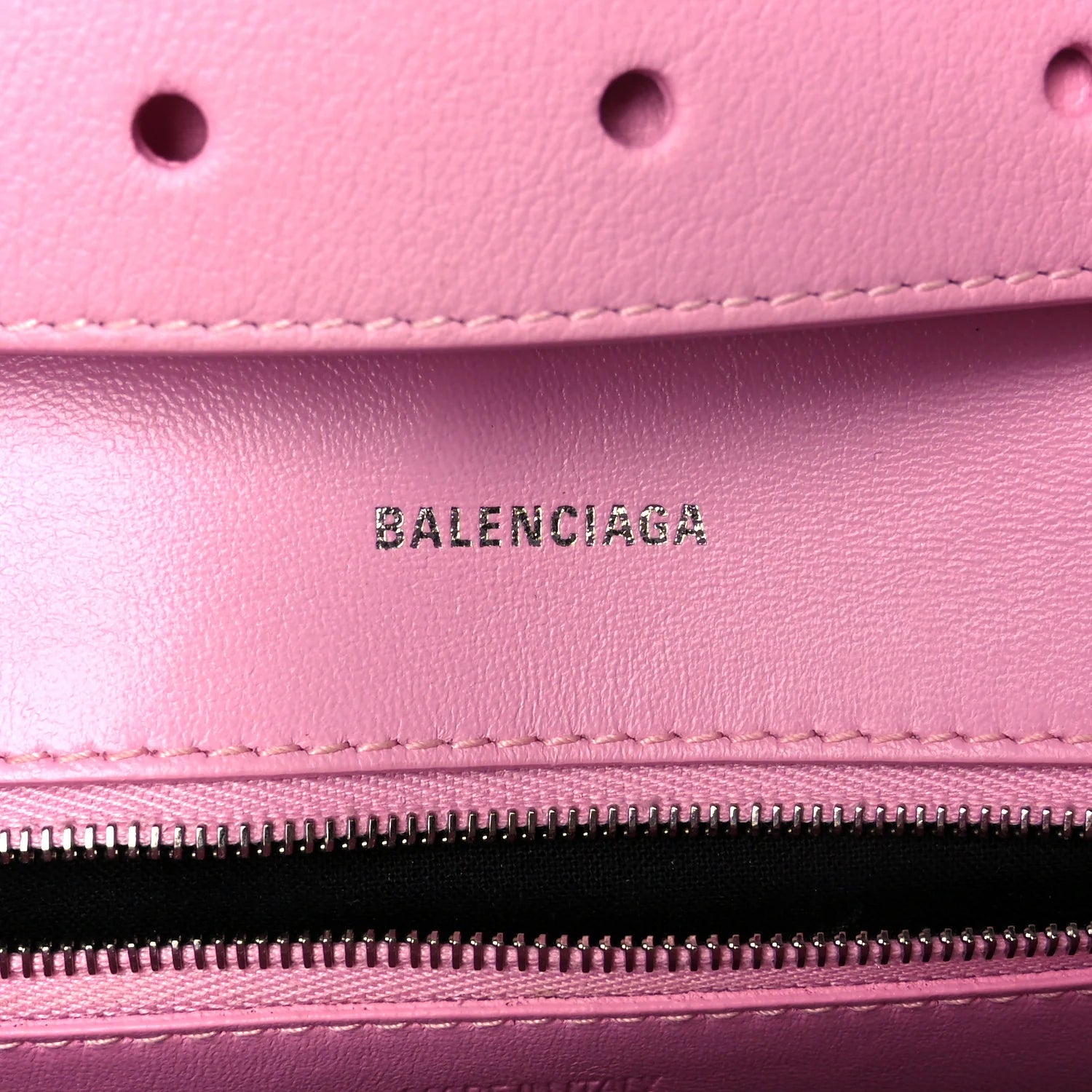 Semi Shiny Smooth Calfskin Small Downtown Shoulder Bag Candy Pink