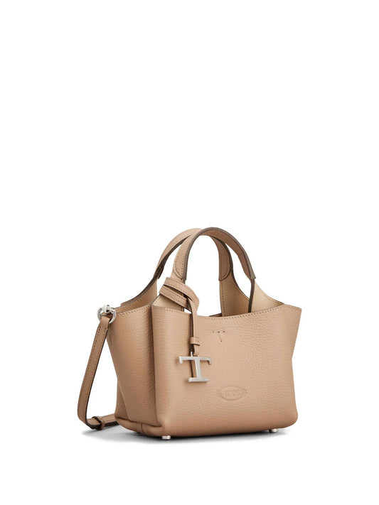 MICRO LEATHER BAG with REMOVABLE SHOULDER STRAP