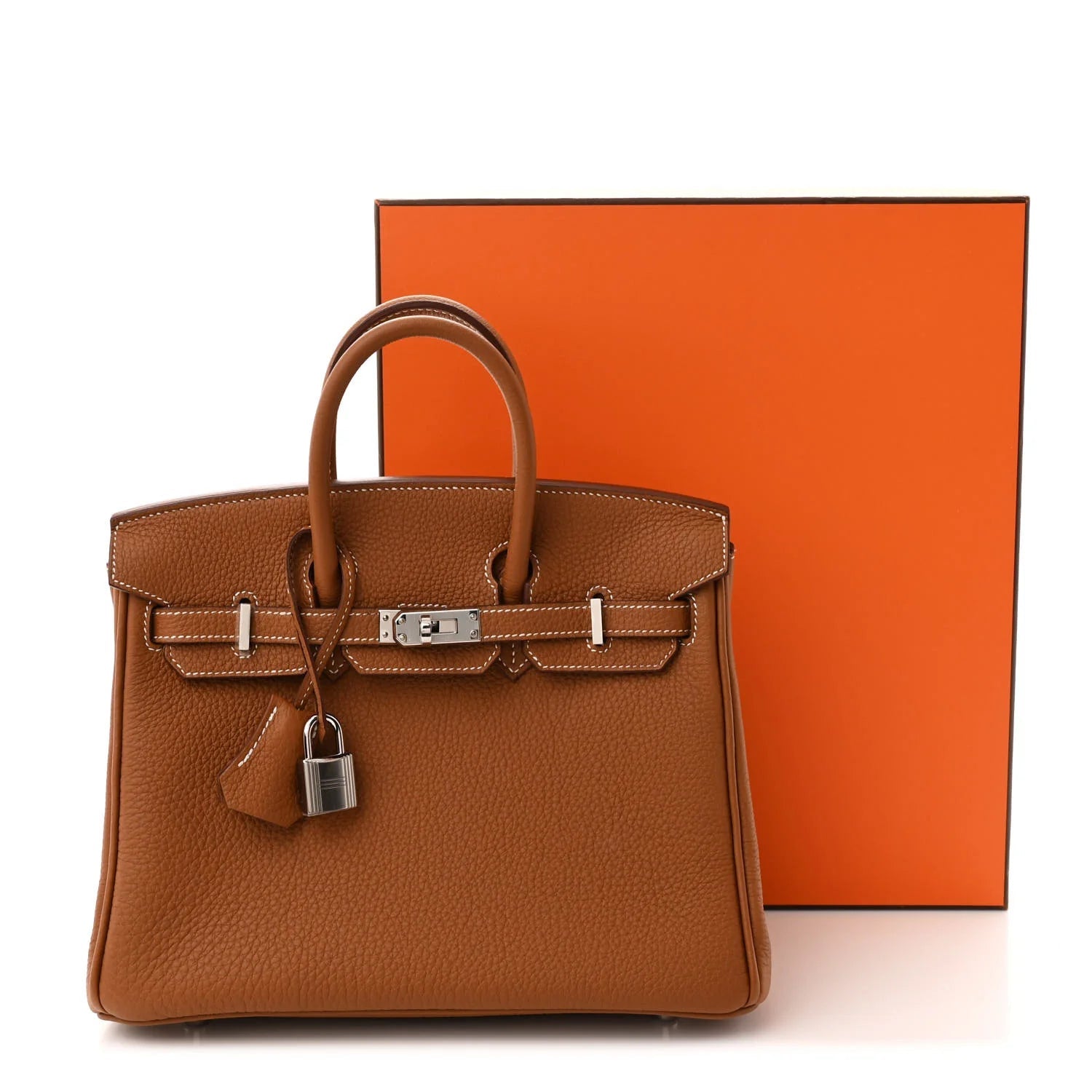 Togo Birkin 25 Gold