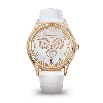 Complication, 18K Rose Gold Set with 388 Diamonds (~2,92 Ct), 38Mm, Annual Calendar Ref# 4948R-001