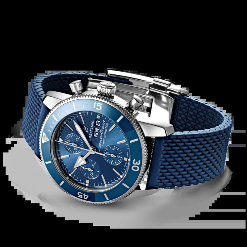 Superocean Héritage Chronograph 44, Ref# A13313161C1S1, Box and Papers