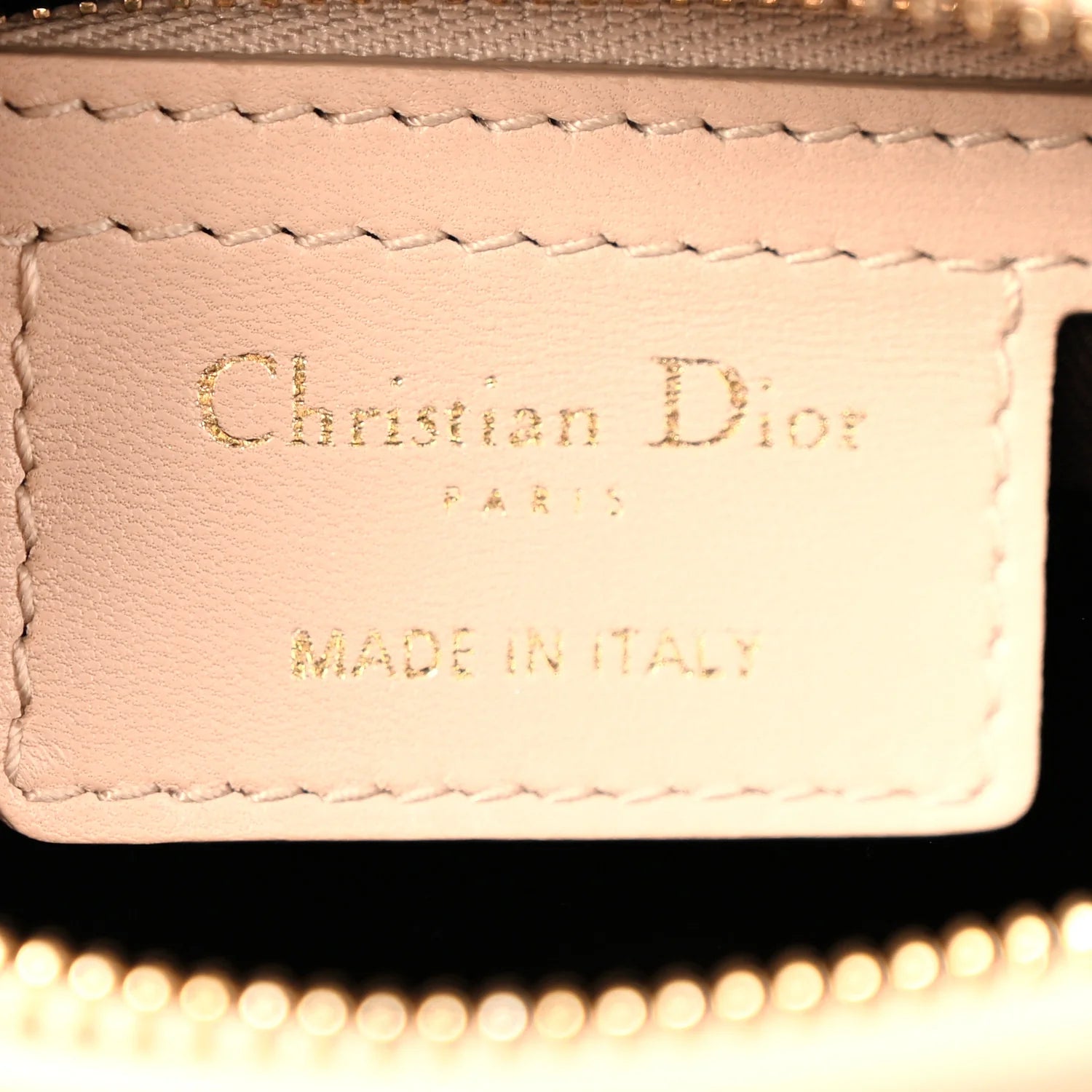 Lambskin Cannage Medium Lady Dior Light Pink