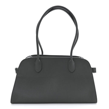 Matte Grained Calfskin EW Margaux 12 Timouse Grey