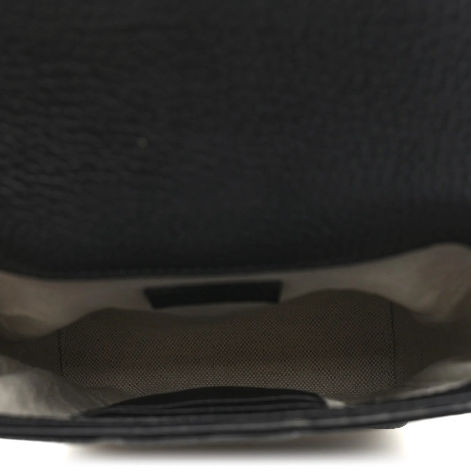 Piuma Calfskin Jumbo GG Embossed Small Messenger Bag Black