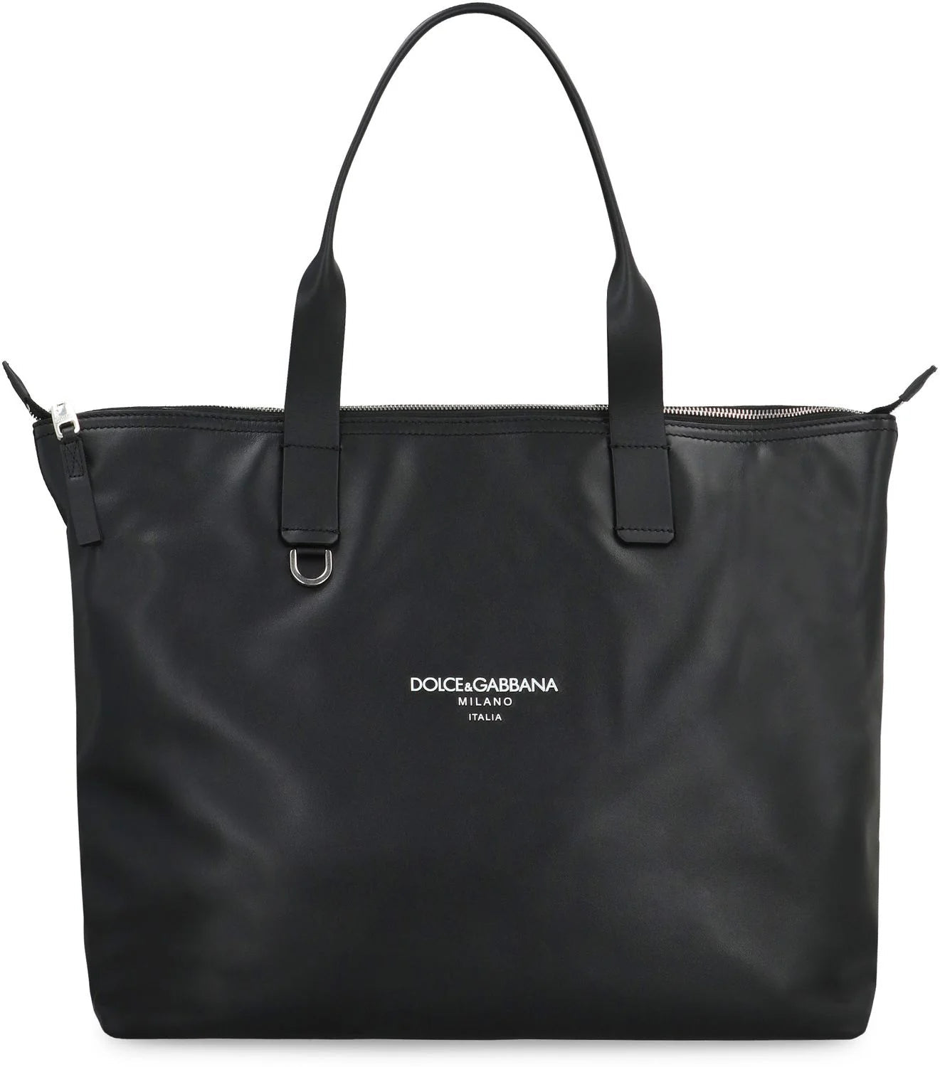 MEDIA SMOOTH LEATHER TOTE BAG