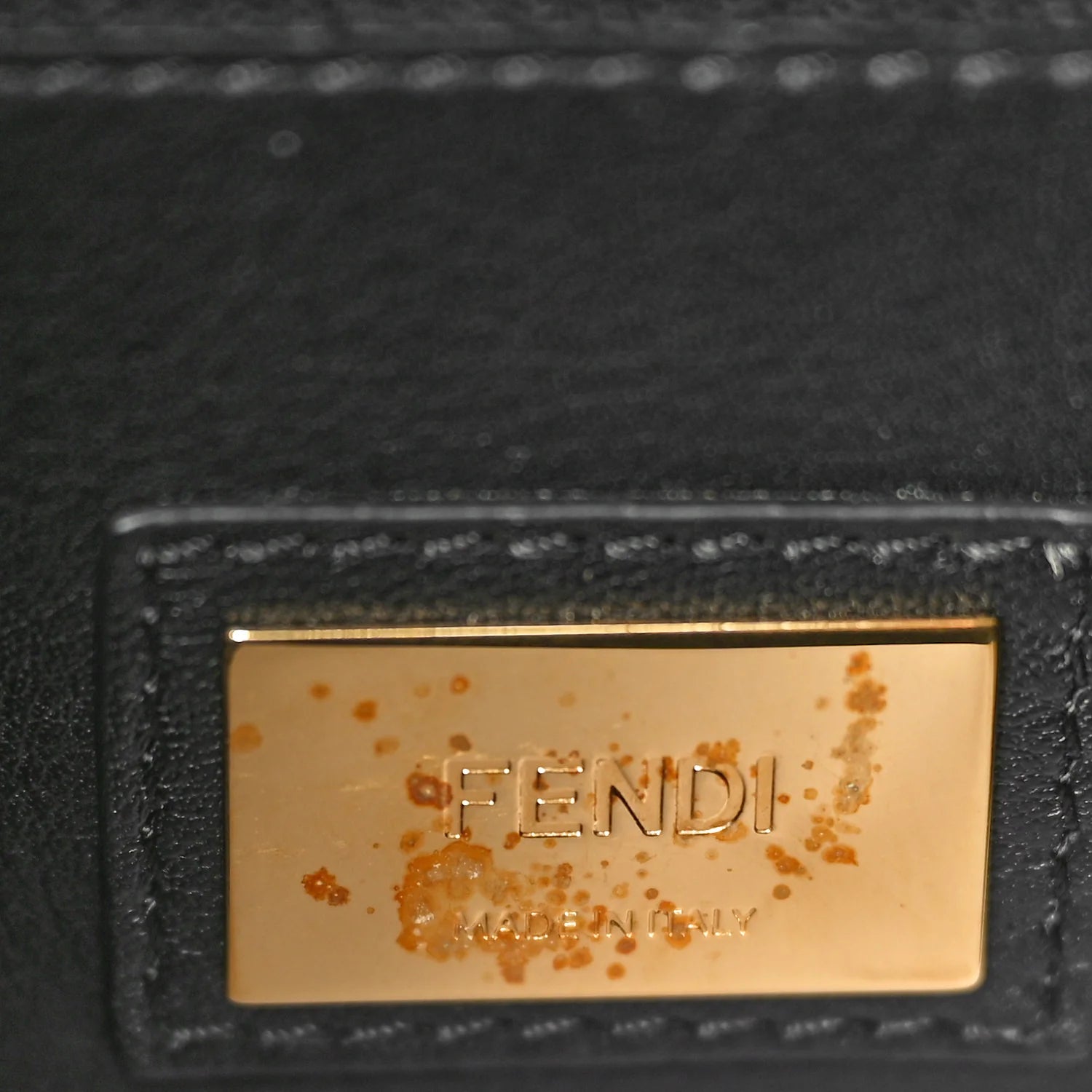 Vitello Seta Lace up Medium Peekaboo Iconic Satchel Black